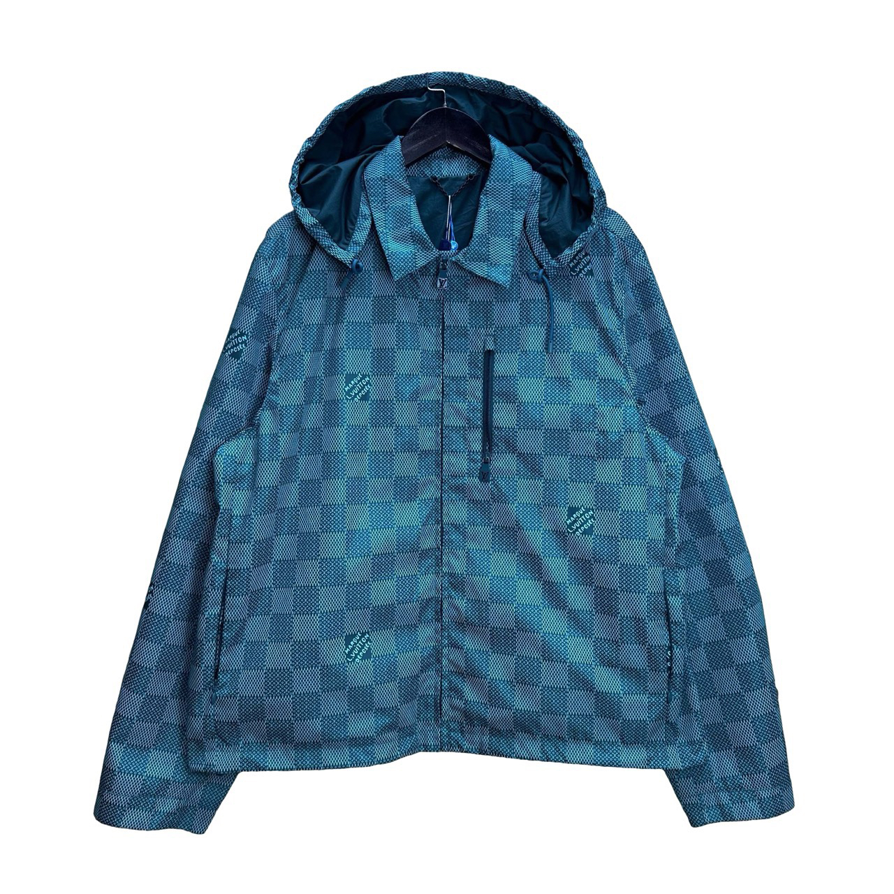 未使用 LouisVuitton/路易威登 Lv24棋盘格连帽夹克外套/全新/54