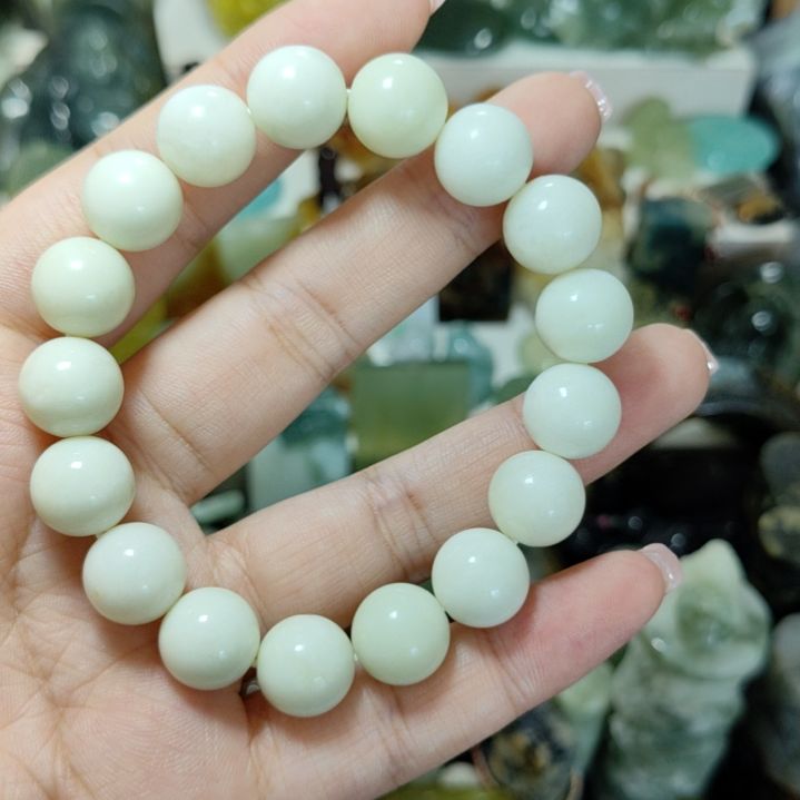 岫玉未镶嵌岫玉手串