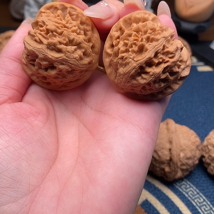 文玩核桃吊坠宫灯42修