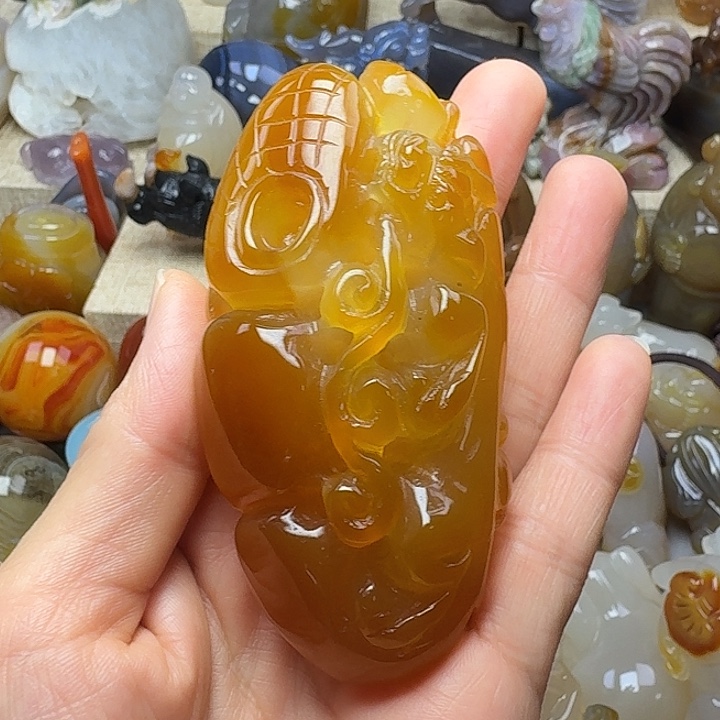 玛瑙/玉髓未镶嵌饰品