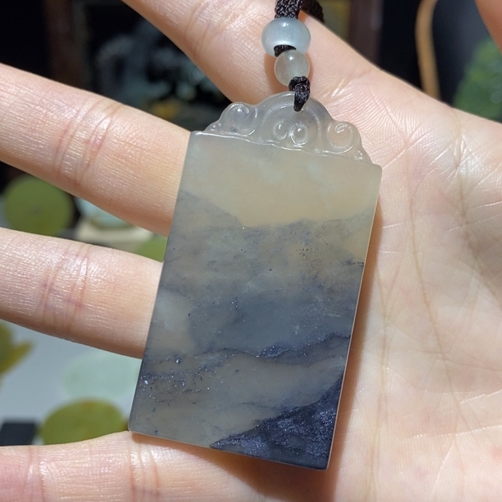 岫玉未镶嵌颈饰颈饰5