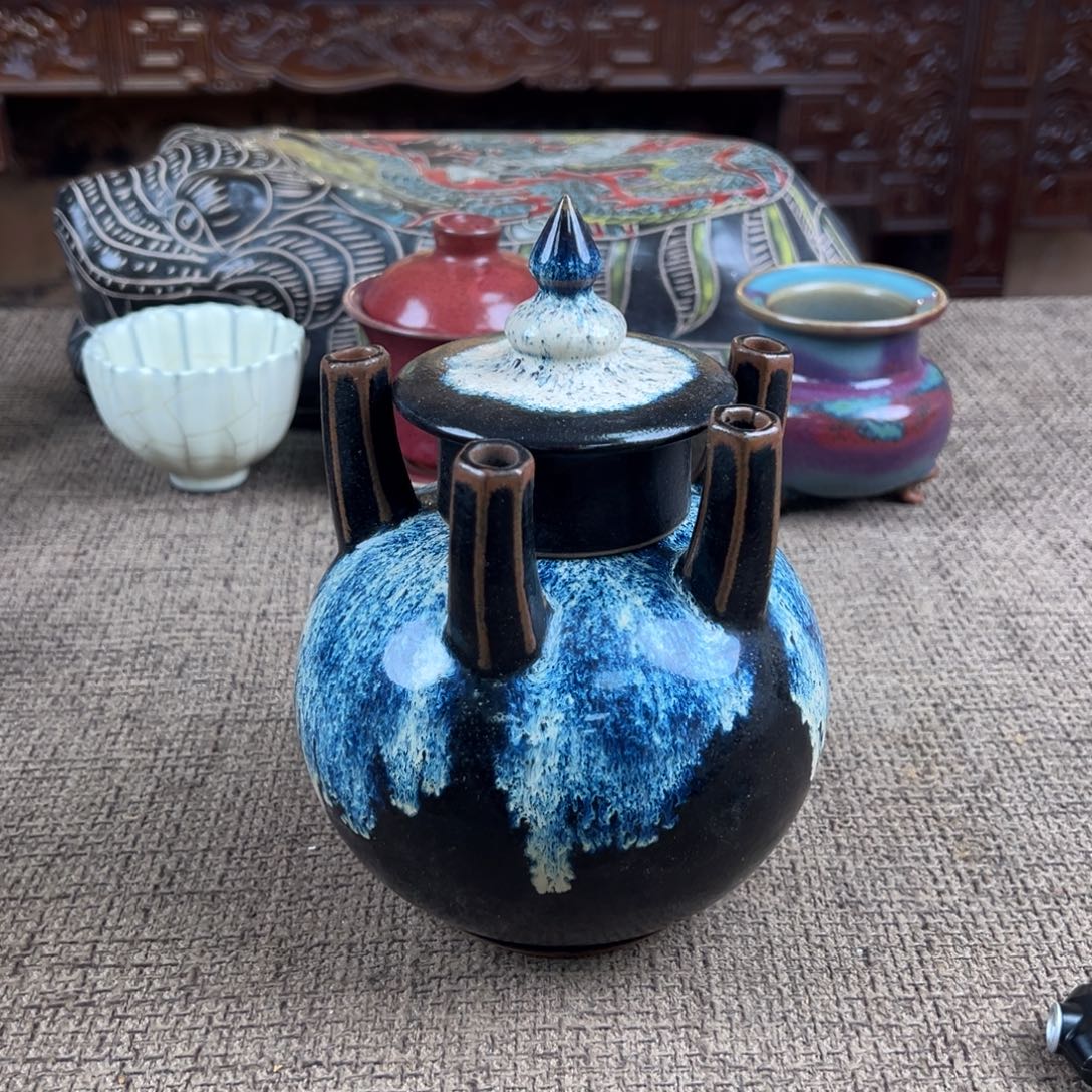 瓷片正能量陶瓷艺术品