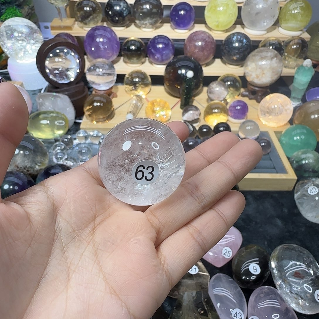 水晶未镶嵌珠宝半成品63
