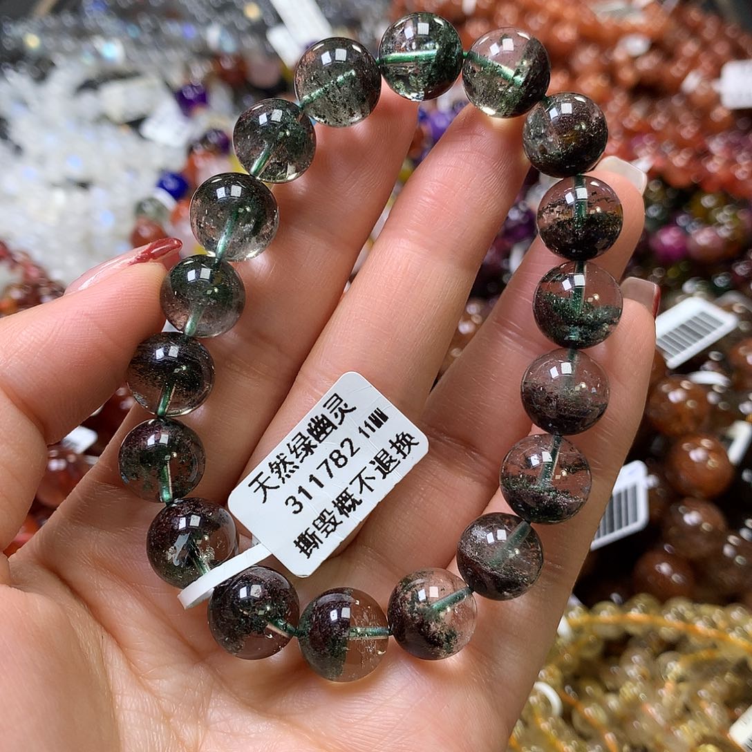 水晶手链未镶嵌，