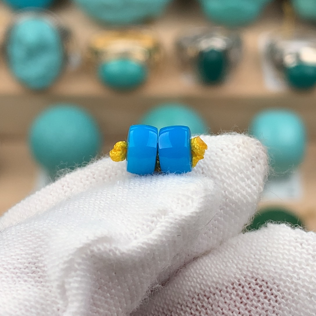 绿松石配饰未镶嵌卡5.6