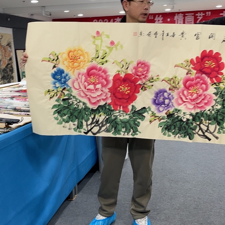 国画今天上午国画选购
