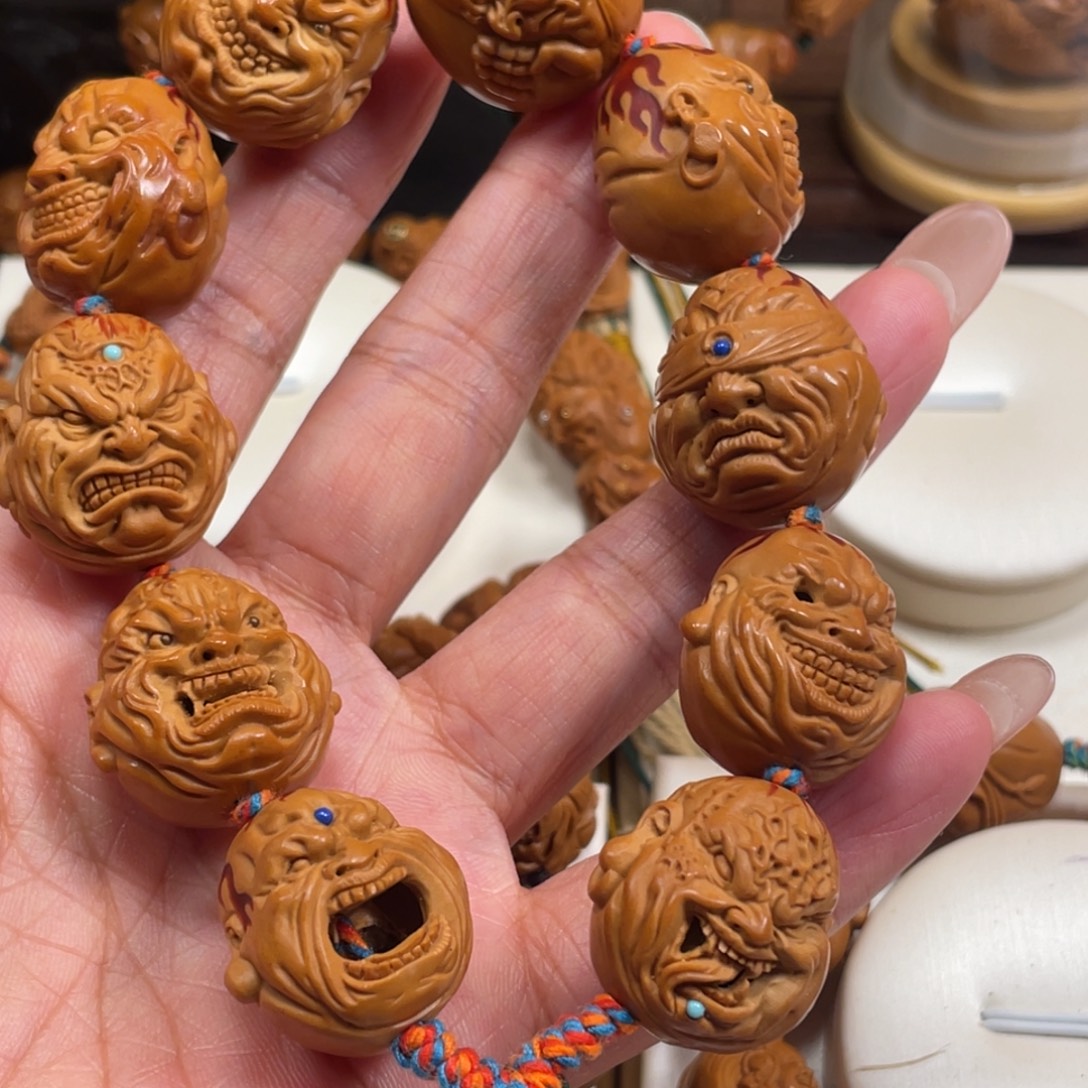 手串/手链橄榄核火焰恶僧橄榄核手串