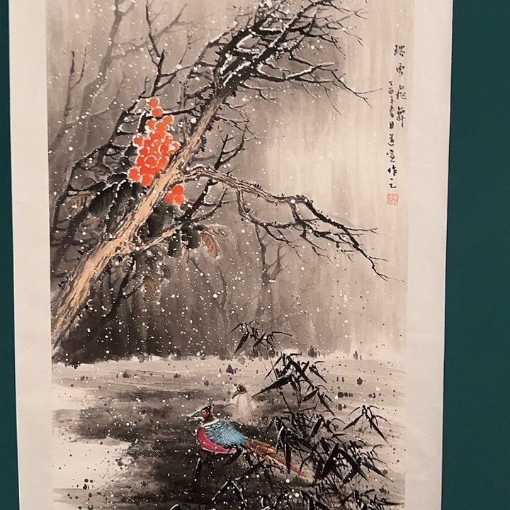 国画董老师作品画作