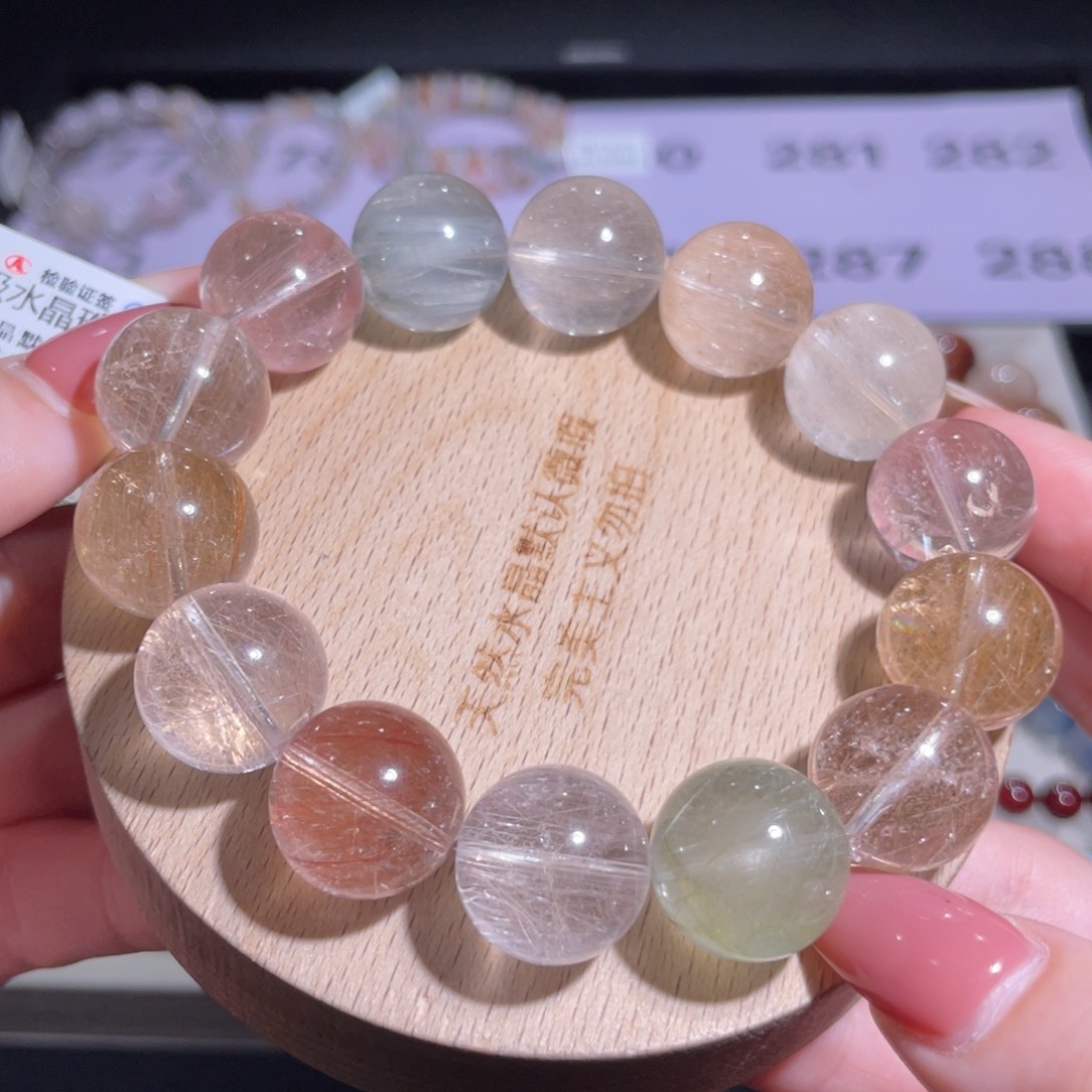水晶手串未镶嵌280号多样性发货一DD 16m+