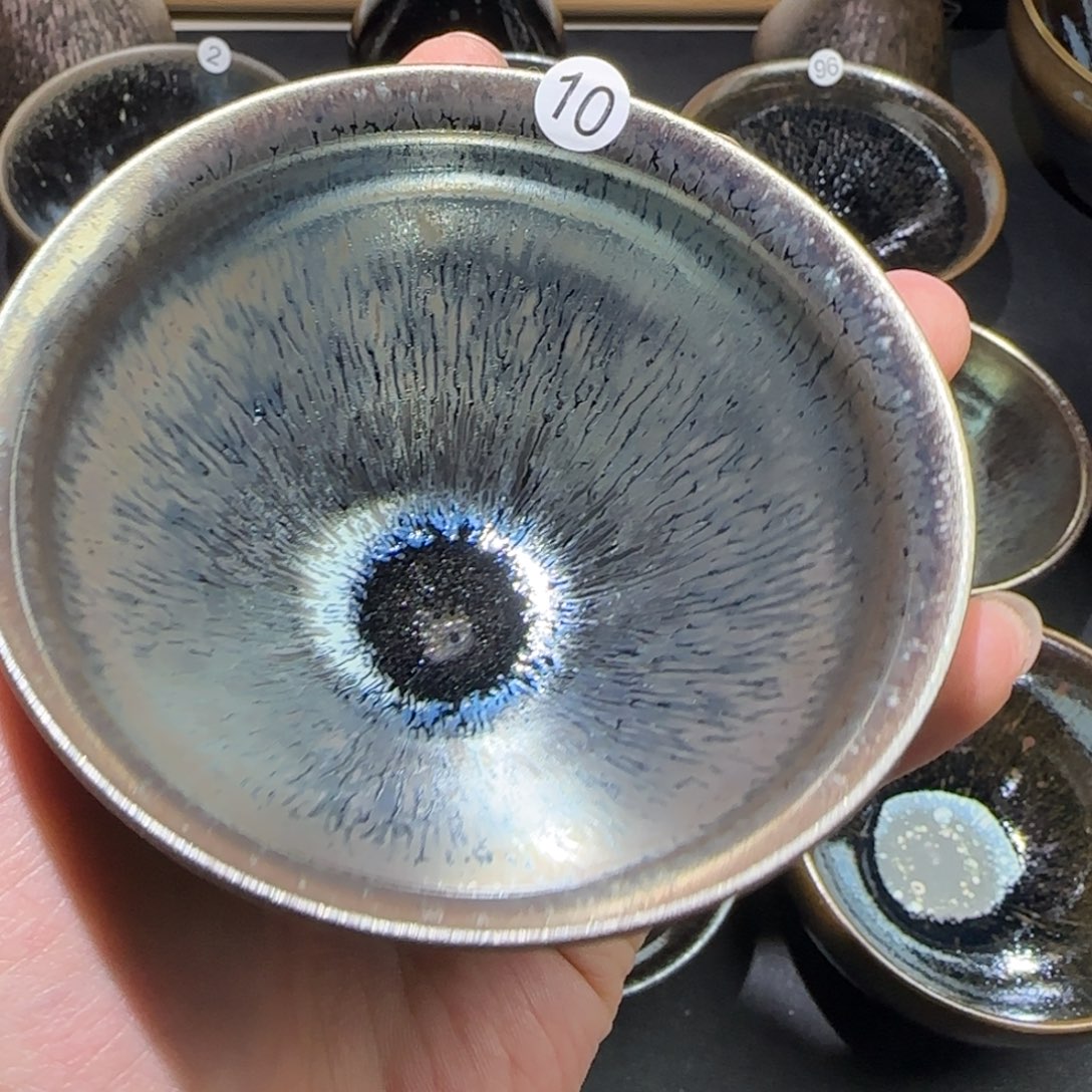 茶盏精品柴烧放漏放漏10