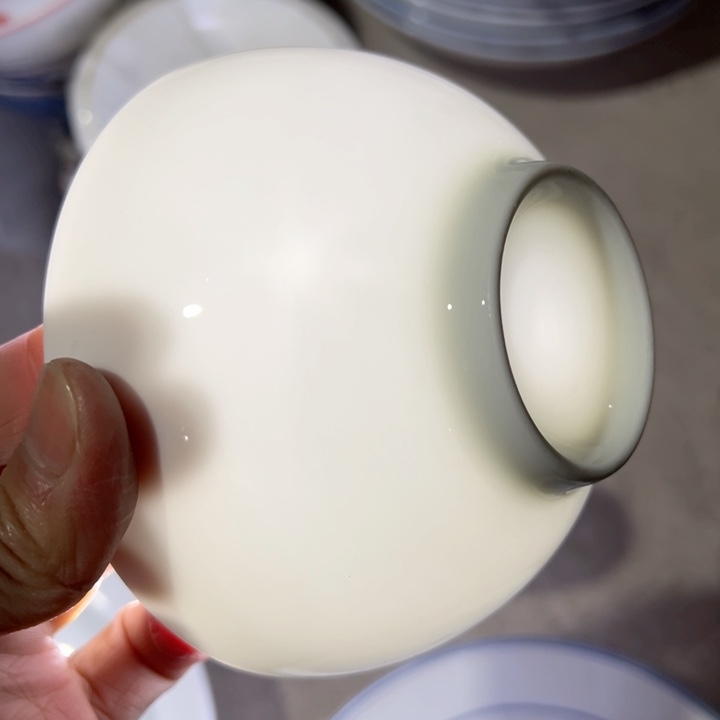 碗十个玉泥金品陶五寸