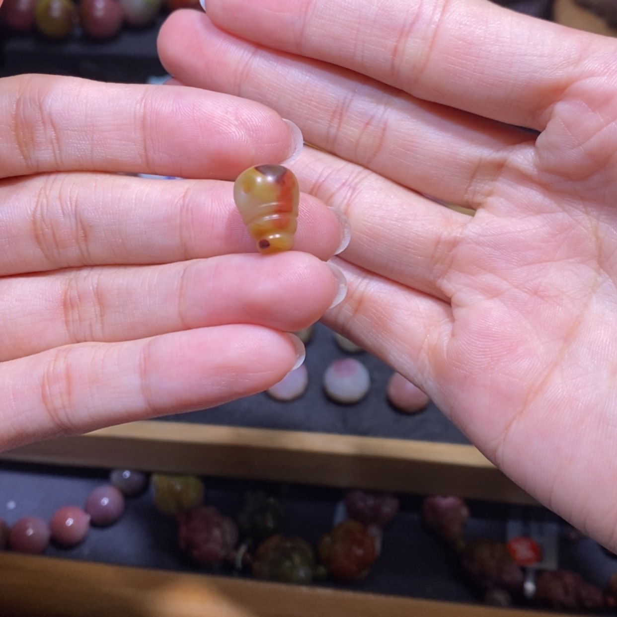 【闪购商品】未镶嵌手链玛瑙/玉髓盐源玛瑙。三通