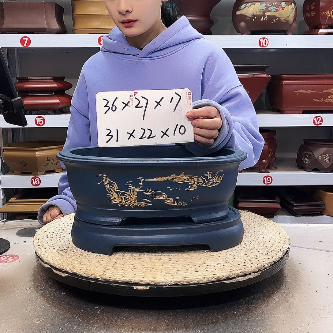 花盆紫砂紫砂花盆