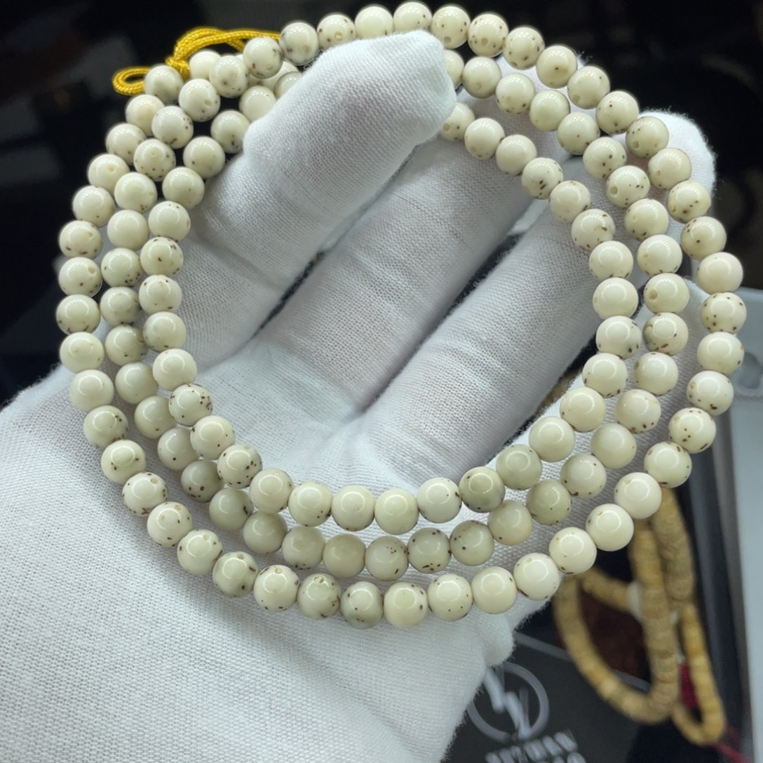 星月菩提手串SS双金款6.5小汤圆