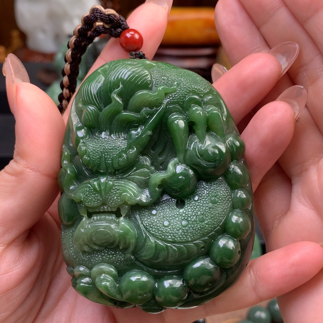 和田玉挂件未镶嵌