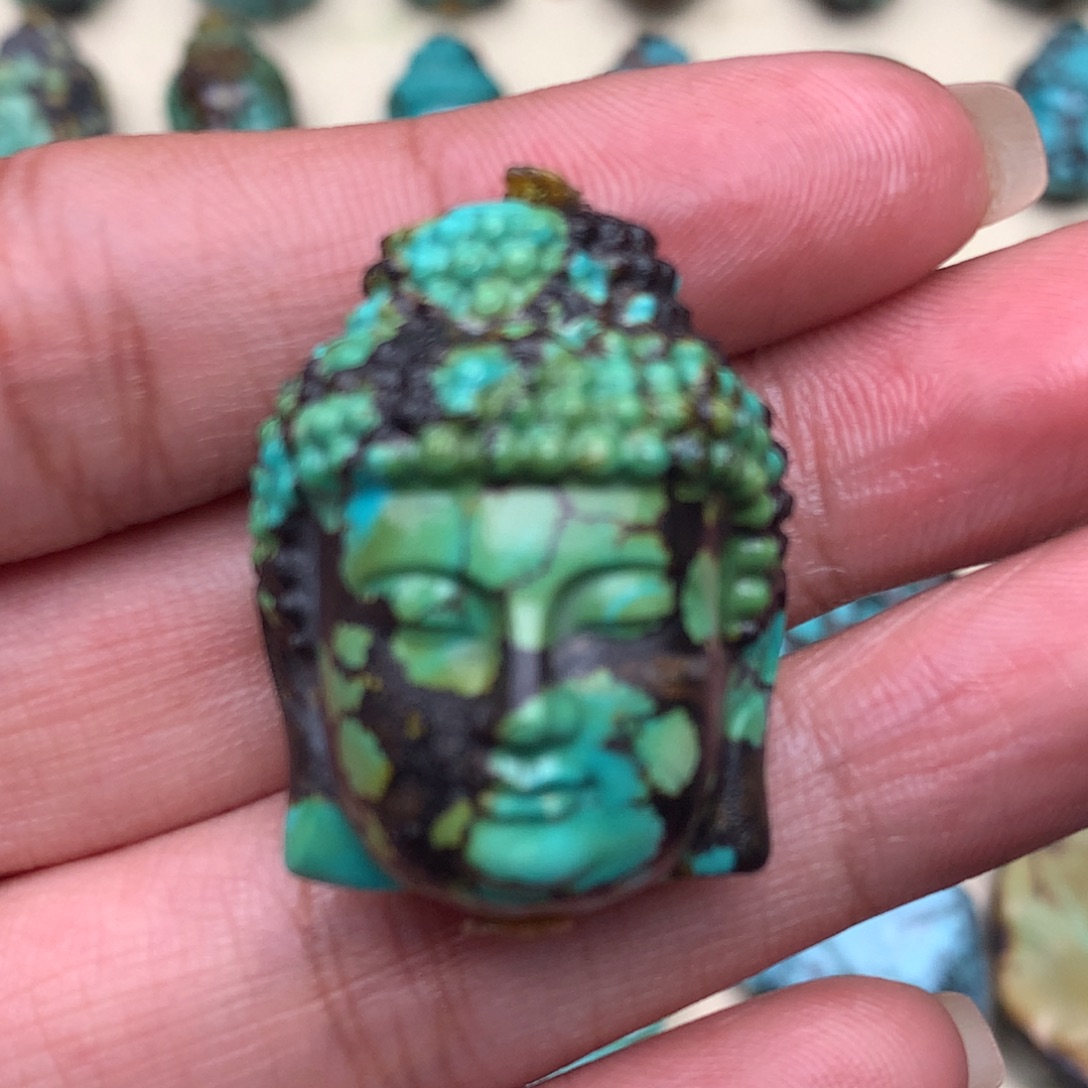 绿松石未镶嵌配饰