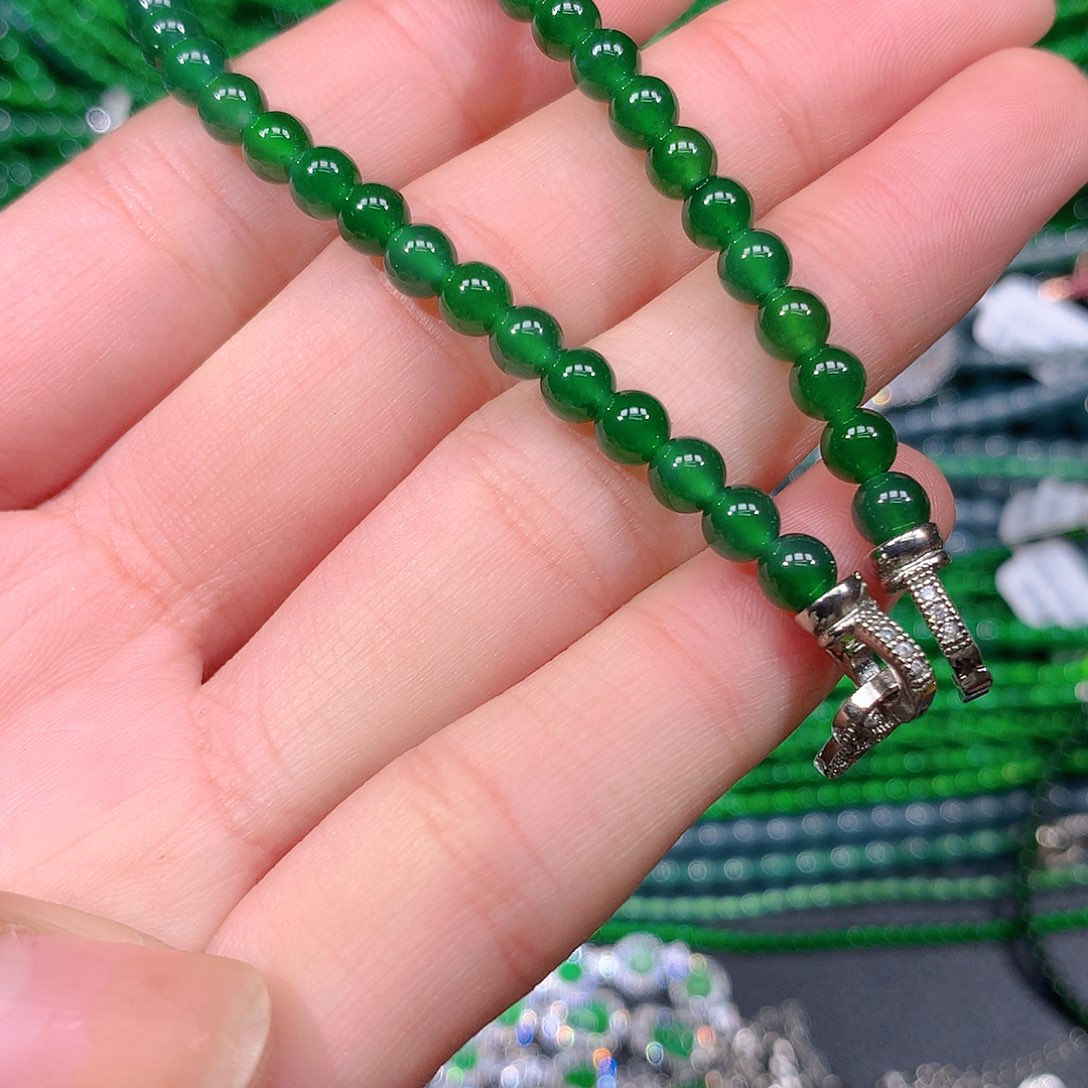 翡翠戒指未镶嵌天然翡翠