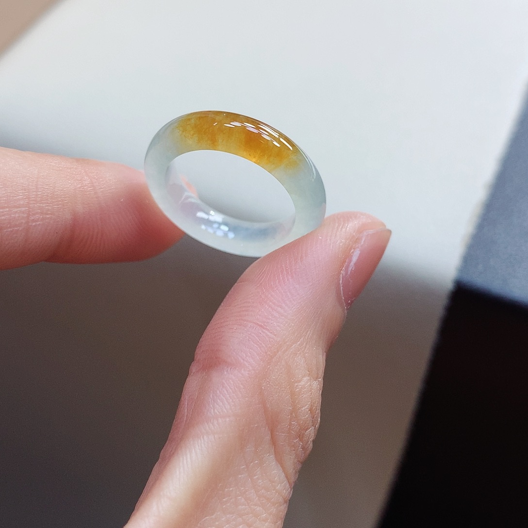 翡翠戒指未镶嵌10-11号