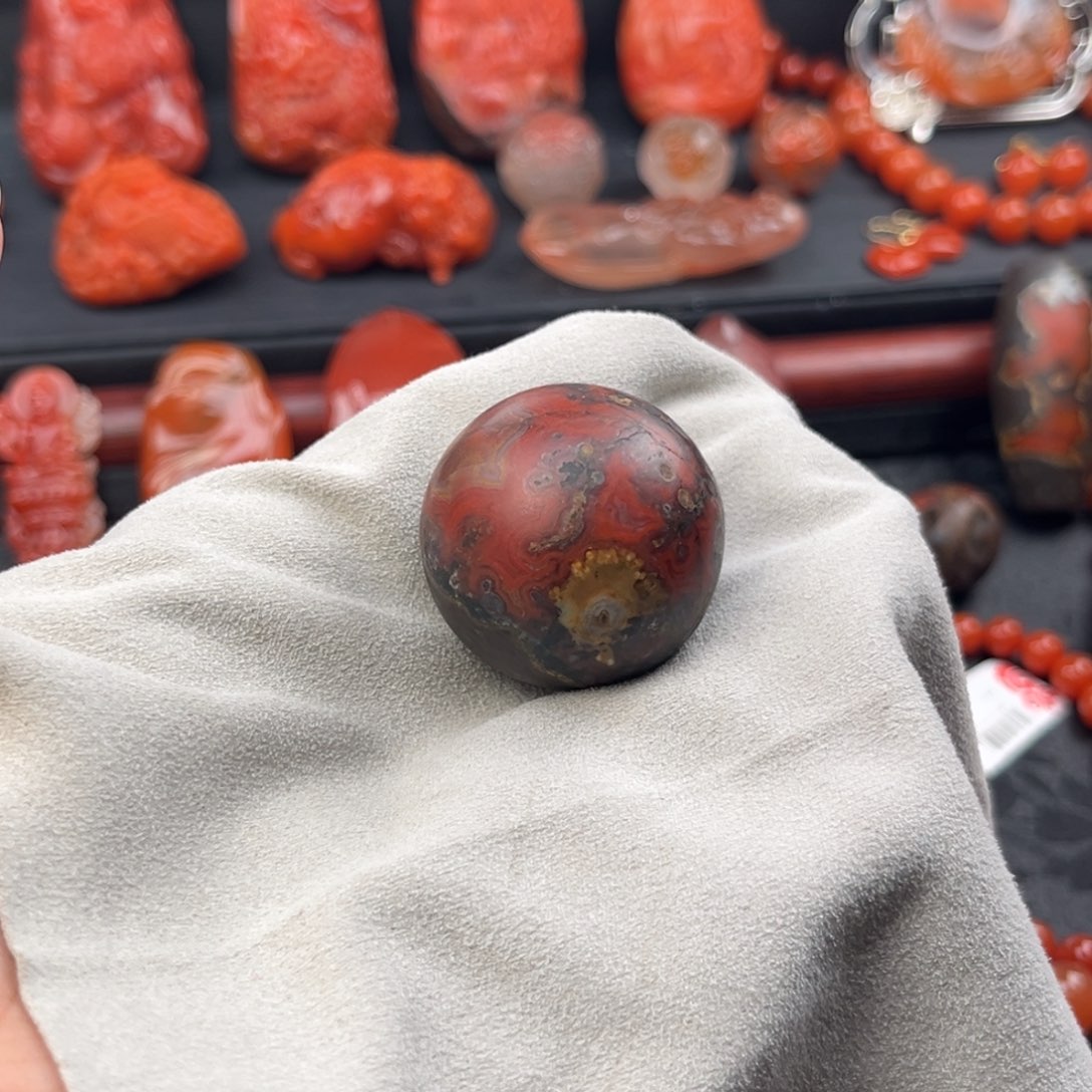 南红玛瑙未镶嵌手链