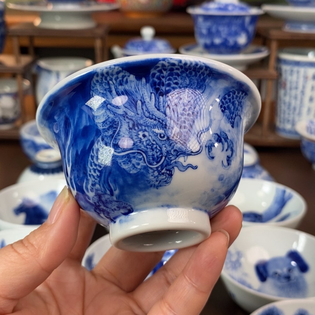 景德镇陶瓷手工手绘