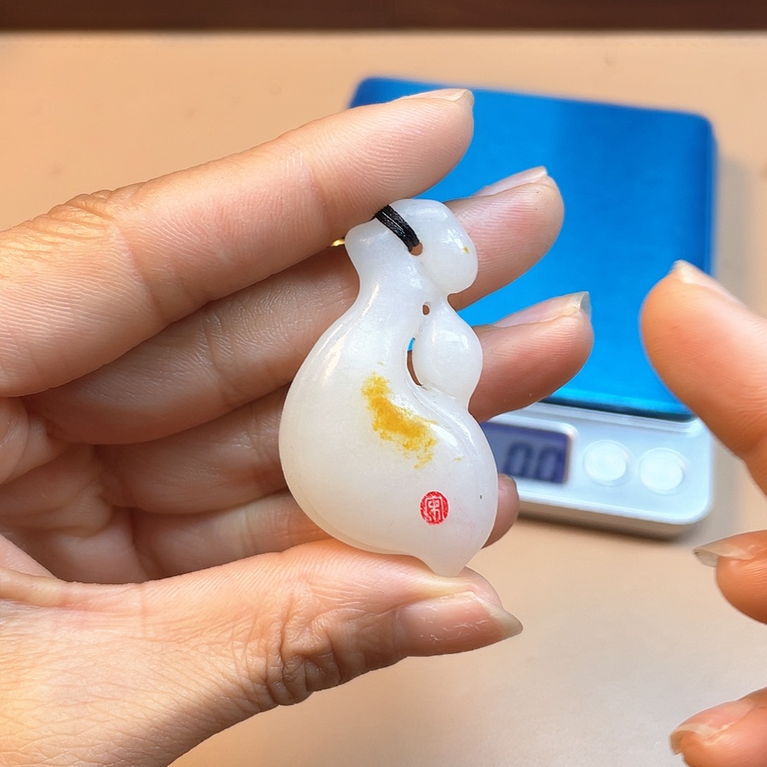 和田玉事事如意未镶嵌A7