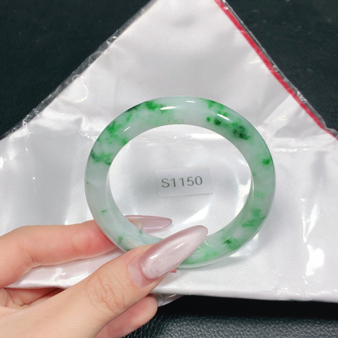 翡翠未镶嵌手镯S1150-04