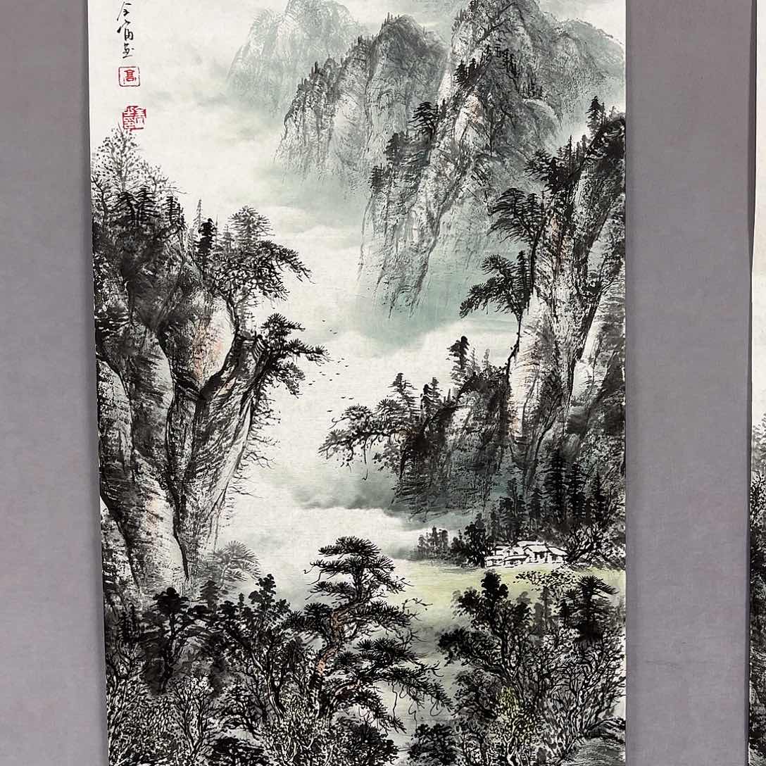 国画国画纯手绘作品请放心去藏