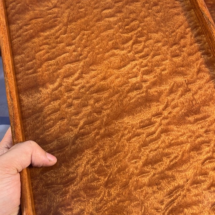 木缅甸花梨超大托盘
