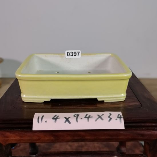 陶手工手绘大德堂釉盆