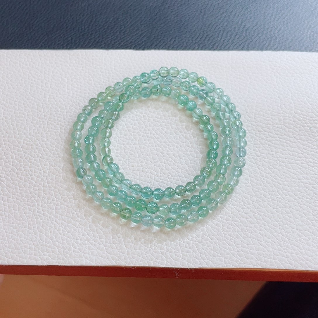 碧玺手链未镶嵌4.8mm左右