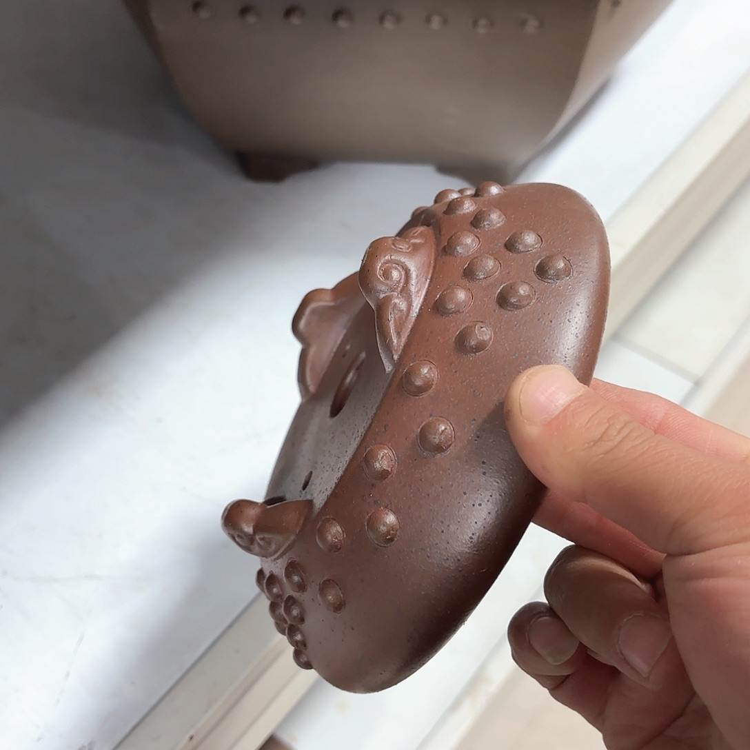 紫砂花盆紫砂的花也太