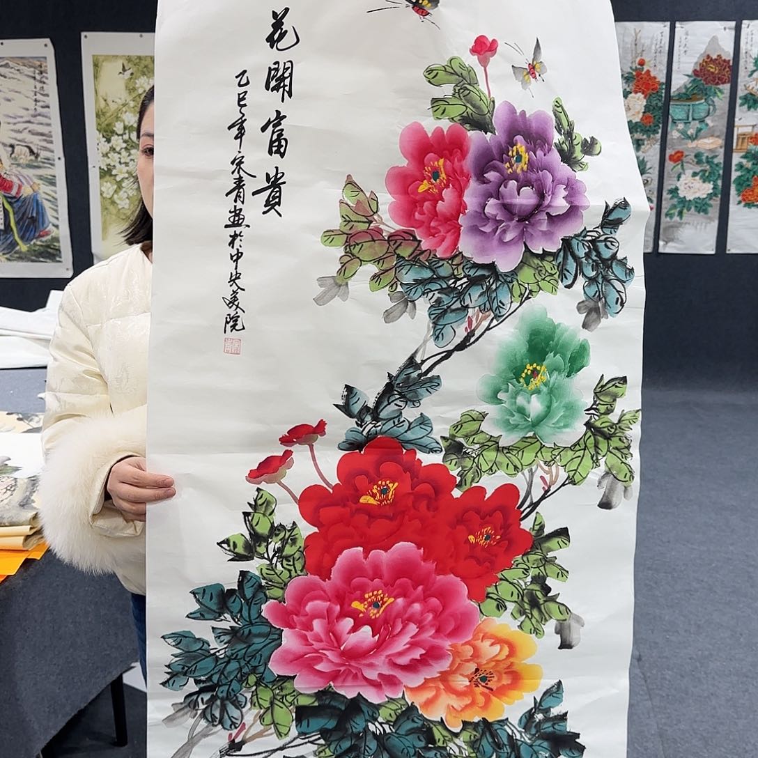 国画超级好看的一幅国画作品