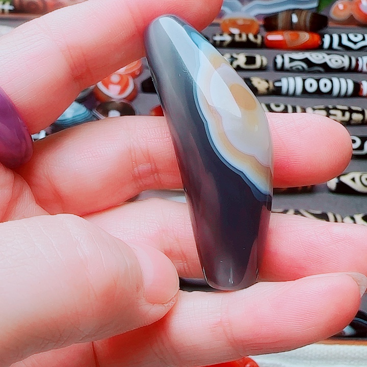 玛瑙/玉髓合金珠宝半成品