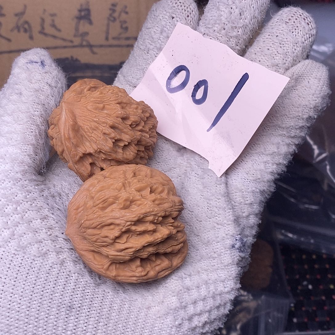 桃核把件2****好虎头核桃