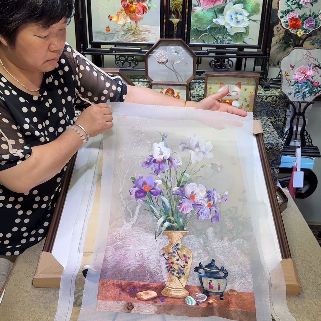 刺绣刺绣工艺精湛独特设计理念