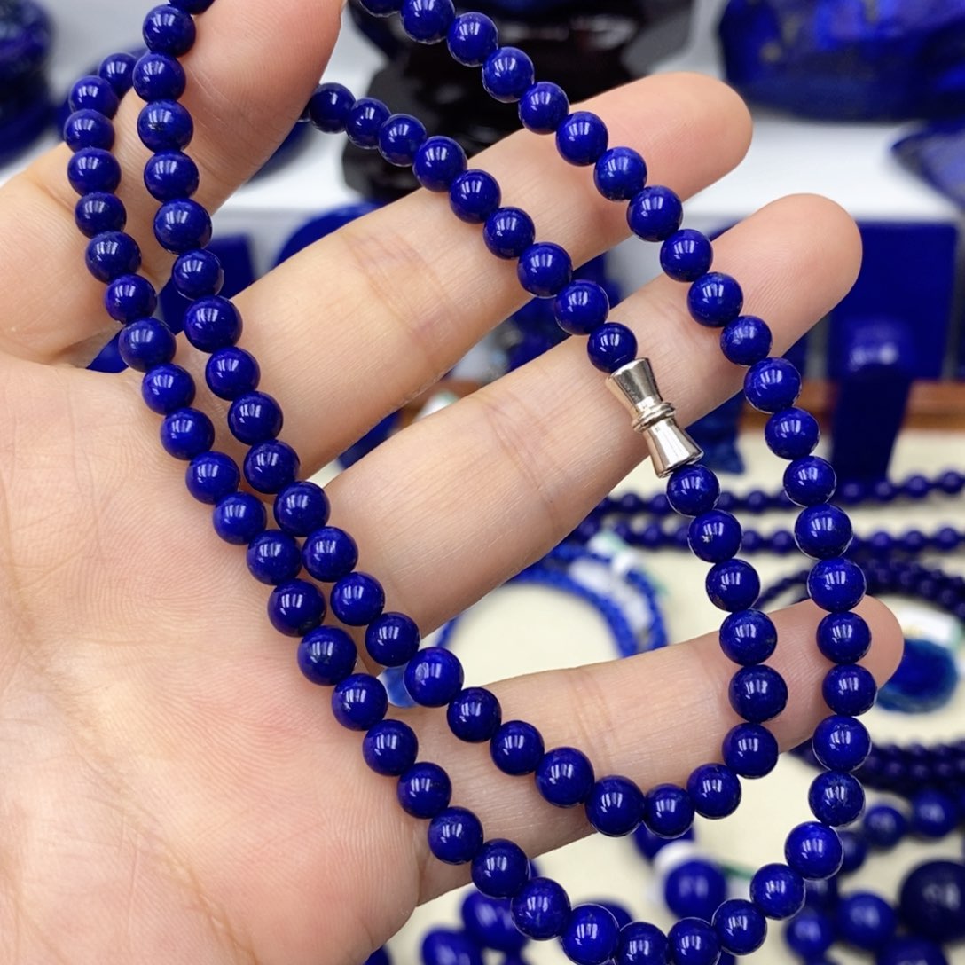 青金石颈饰未镶嵌