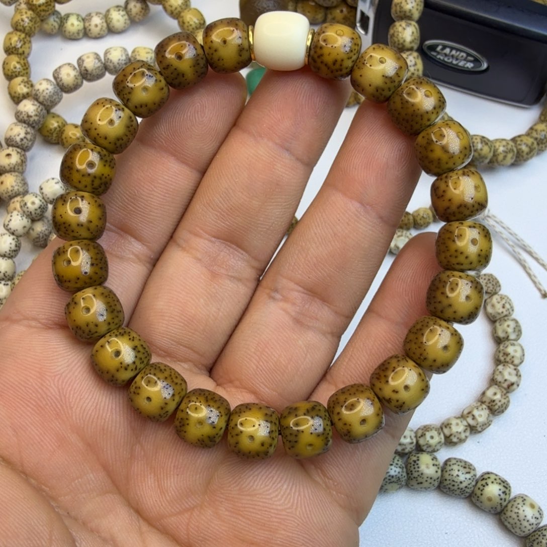 吊坠星月菩提黄金瞳火烧云星点款