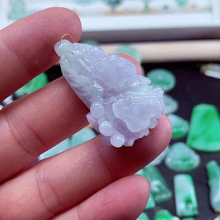 翡翠吊坠(不含链)未镶嵌16