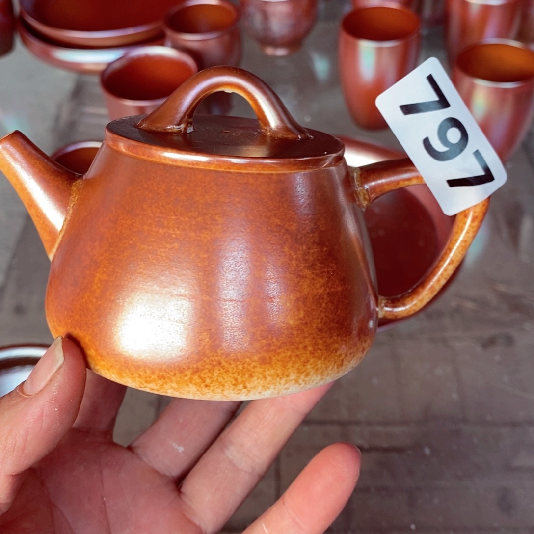  柴烧茶具陶瓷杯子