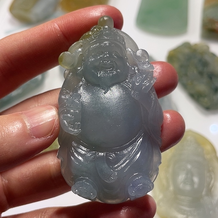 定制翡翠未镶嵌挂件