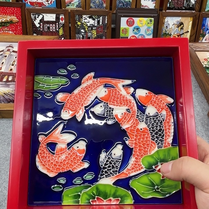 陶瓷板画17/17托盘