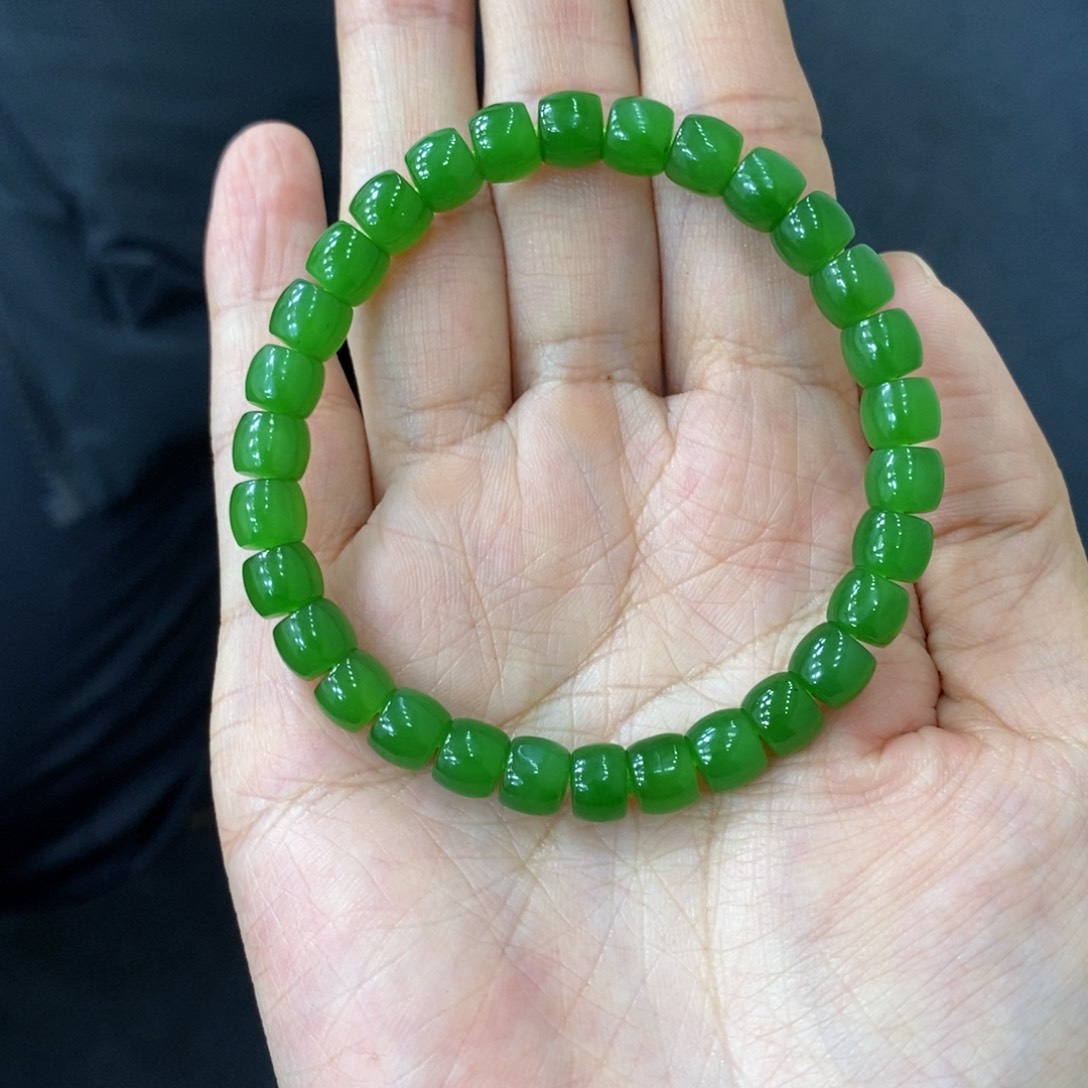 未镶嵌和田玉手串多样性发货 拍一发一