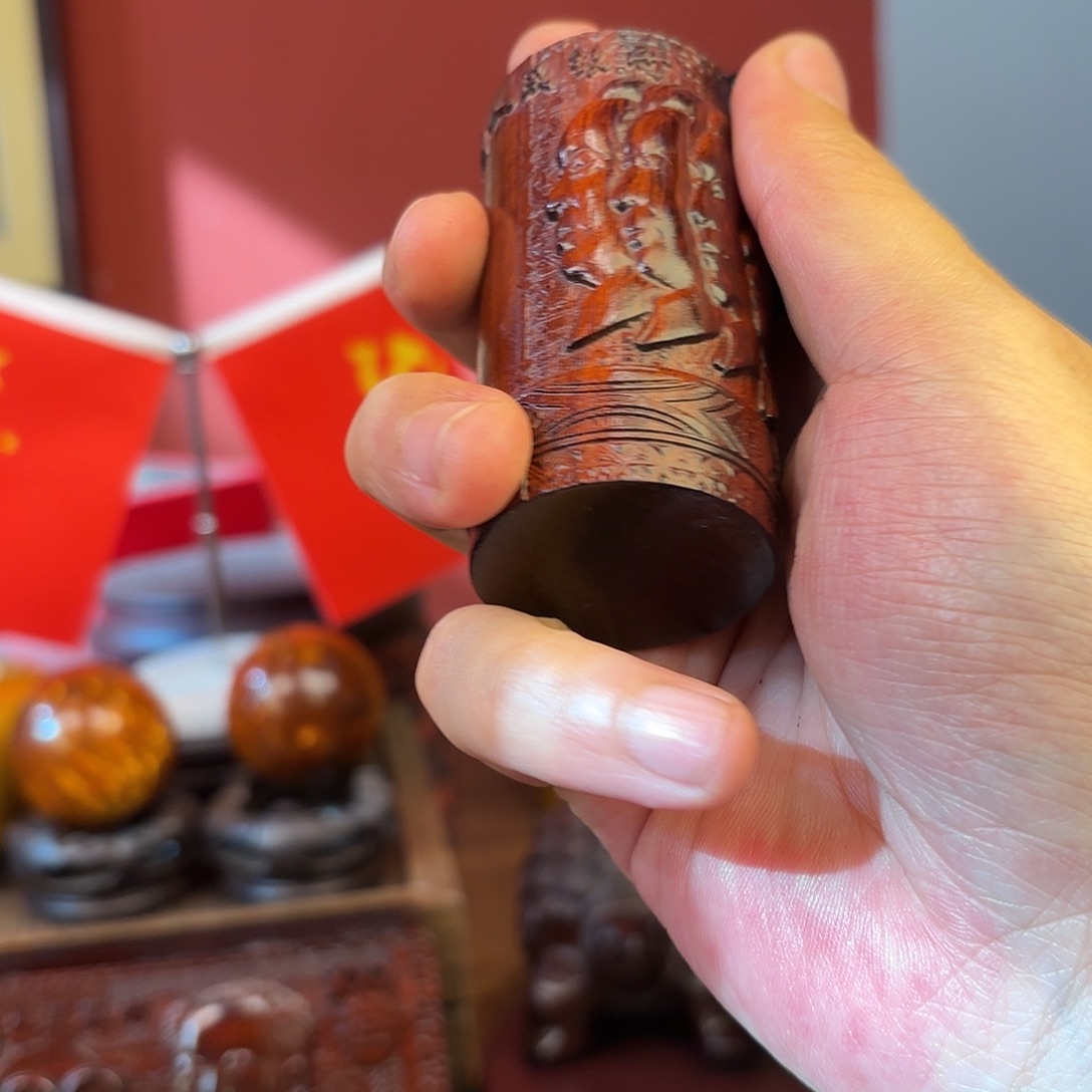 檀香紫檀（小叶紫檀）钱卷
