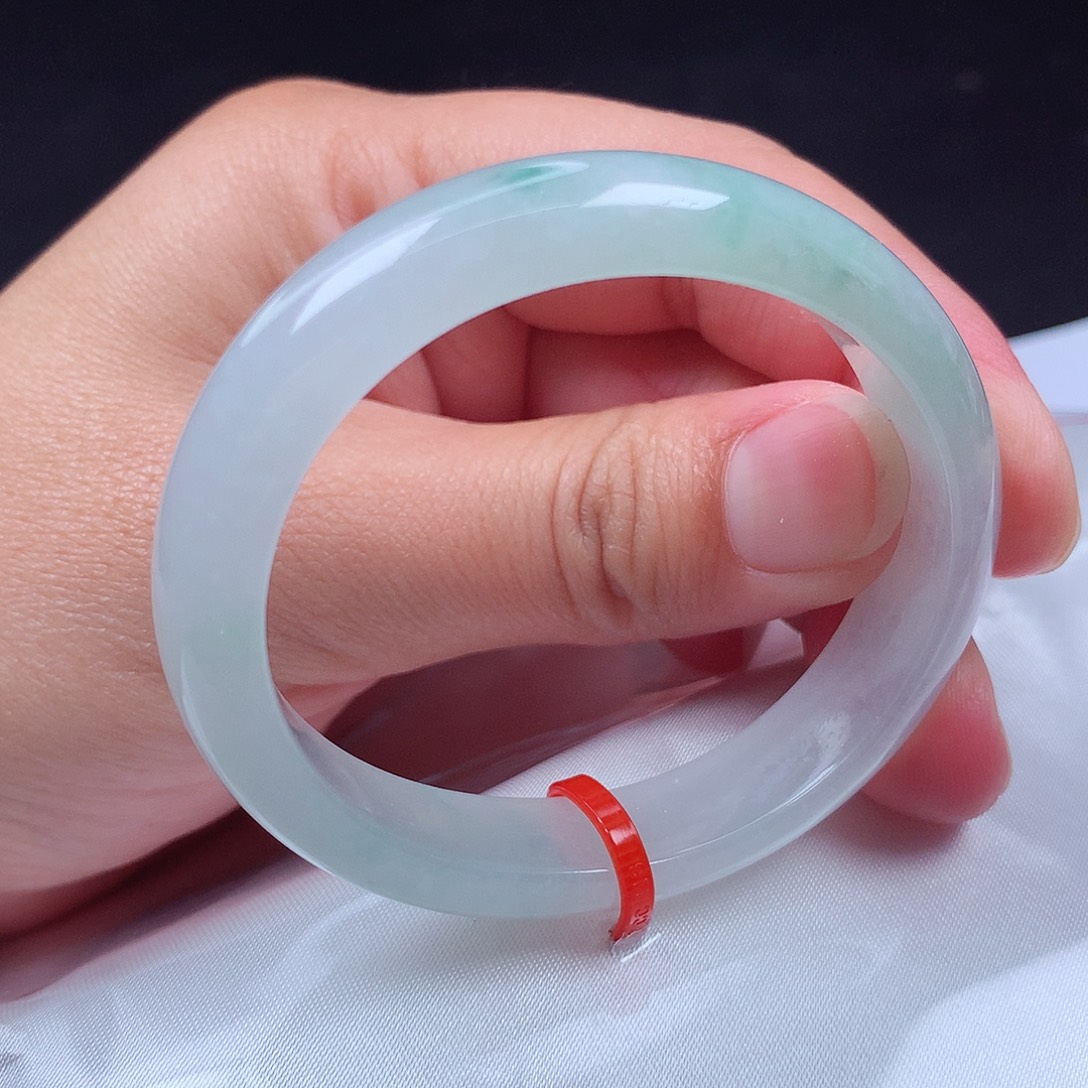 翡翠未镶嵌手镯51贵妃y562420