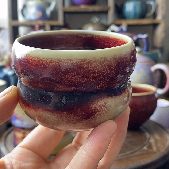 中国神后钧瓷茶具