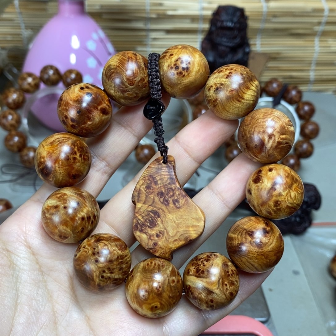 逸***苗柏木（崖柏）手串/手链
