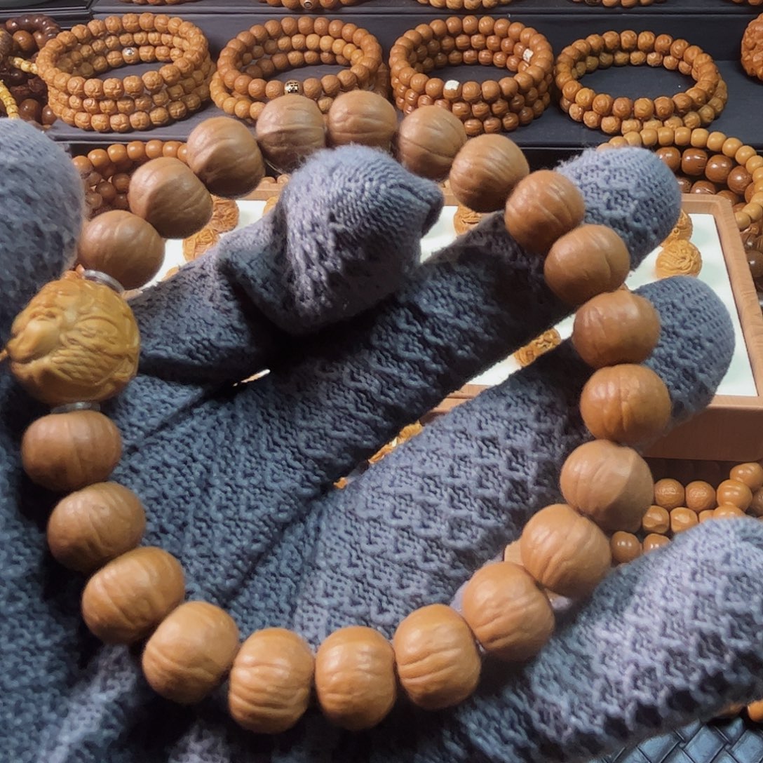 荷***叶猴头核桃吊坠八戒臻选猴头南瓜