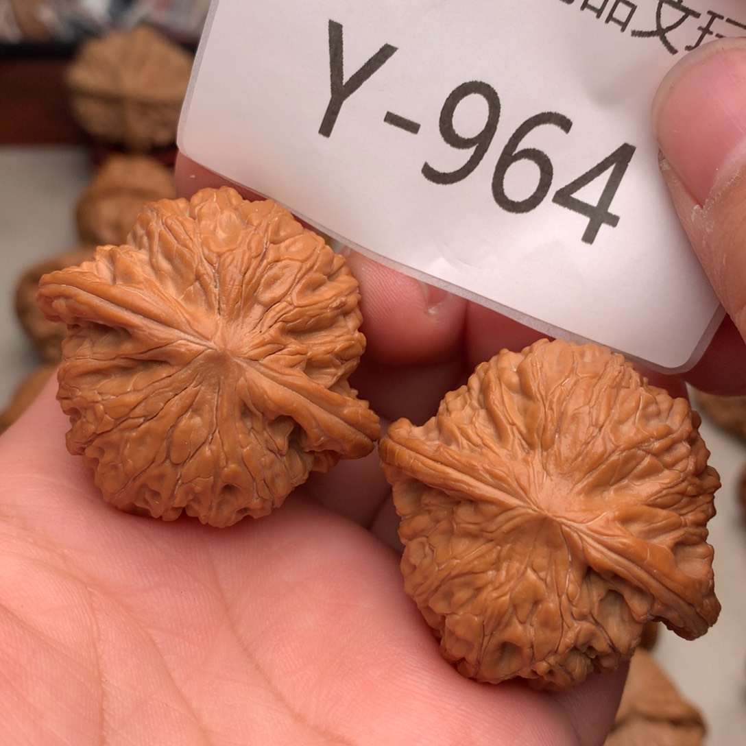 文玩核桃把件滑****能40磨盘……………