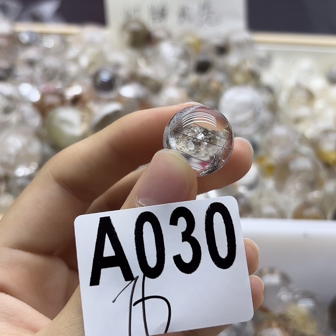 S***w珠宝半成品水晶未镶嵌30