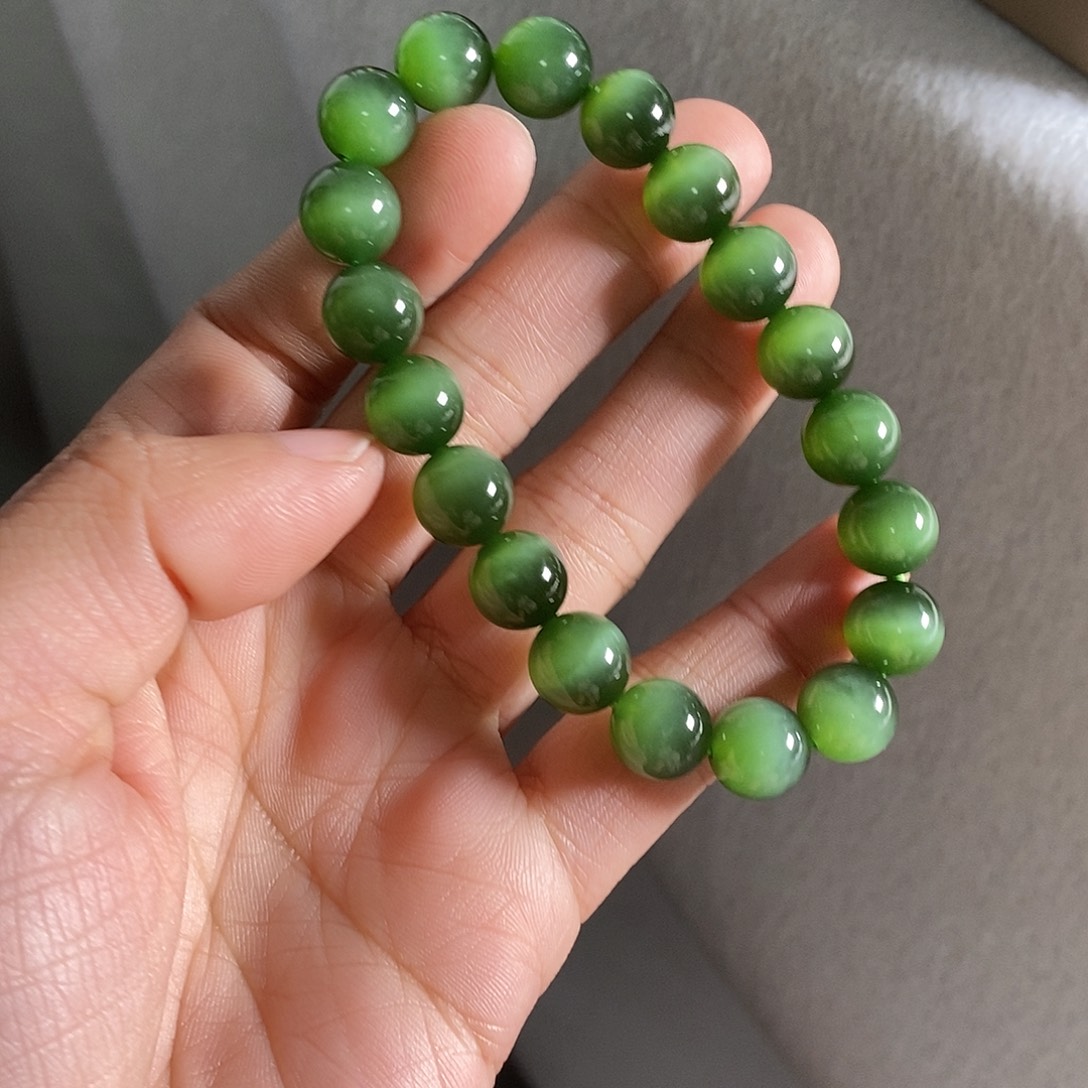 和田玉（碧玉）未镶嵌珠宝半成品